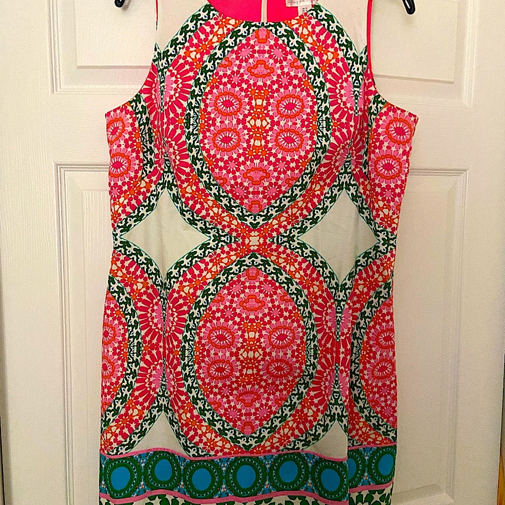 Beautiful Spring Sheath Dress filly lined